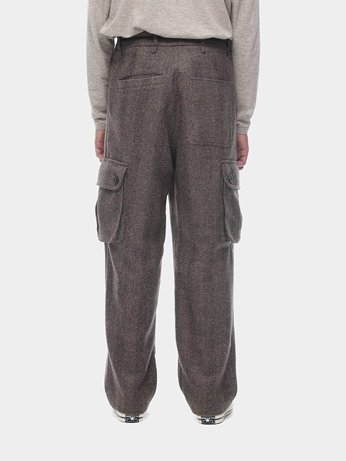 Брюки TWEED HERRINGBONE (размер S, цвет Светло-коричневый)