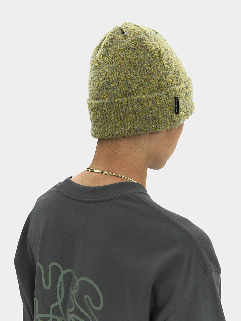 Шапка Y.E.S. BOUCLE (размер one size, цвет Зеленый)