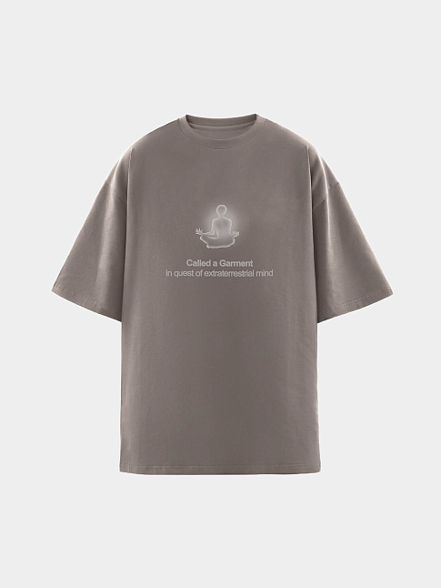 Футболка POP-UP (размер L, цвет Серый)