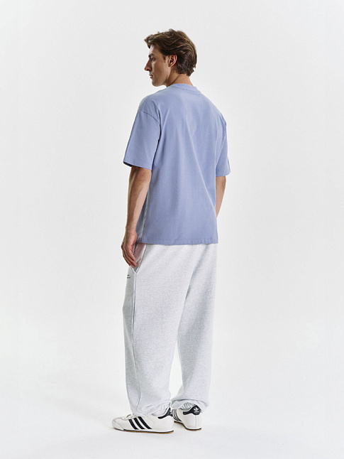 Футболка LOGO DE BASE 02 (размер XL, цвет Синий)