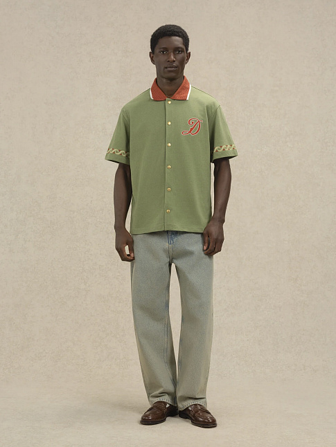 Рубашка SPORT BRODEE (размер M, цвет Зеленый)