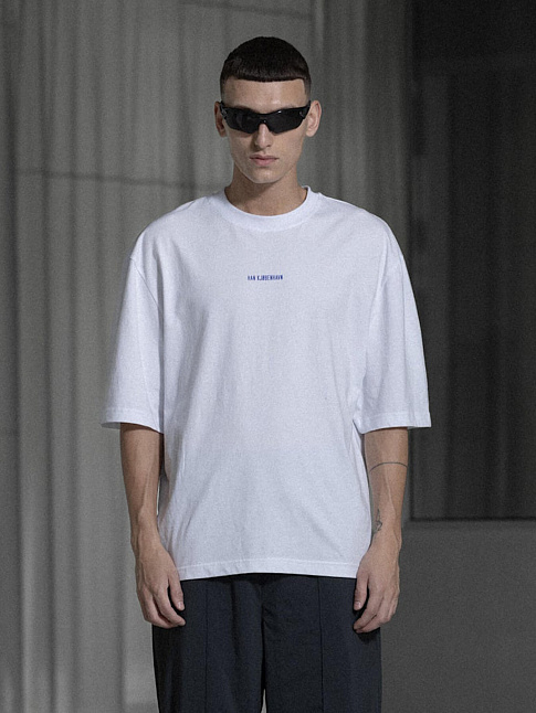 Футболка MONOGRAM OVERSIZED (размер M, цвет Белый)