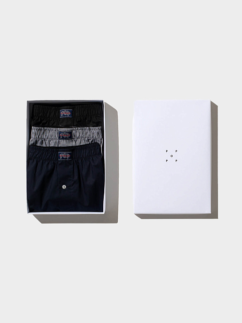 Комплект трусов BOXER SHORTS 3-PACK (размер S, цвет Разноцветный)