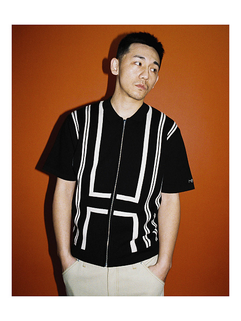 Свитер ALDO FULL ZIP POLO (размер XL, цвет Черный)