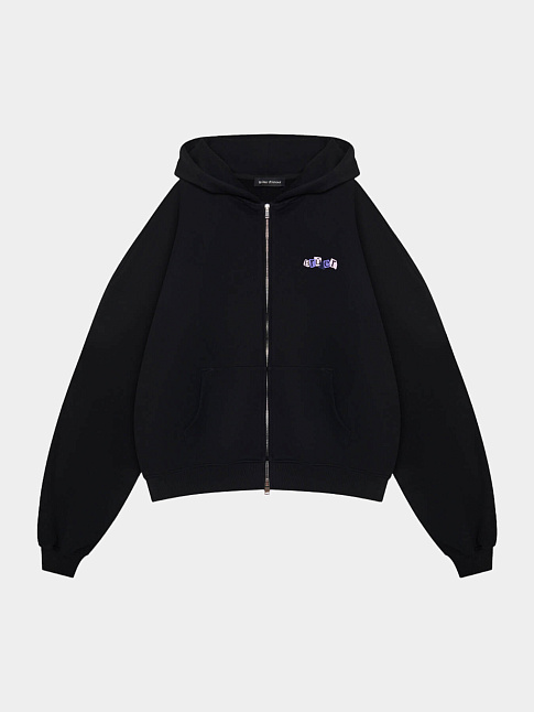 Худи ZIP JARDIN DE LAVANDE (размер L, цвет Черный)