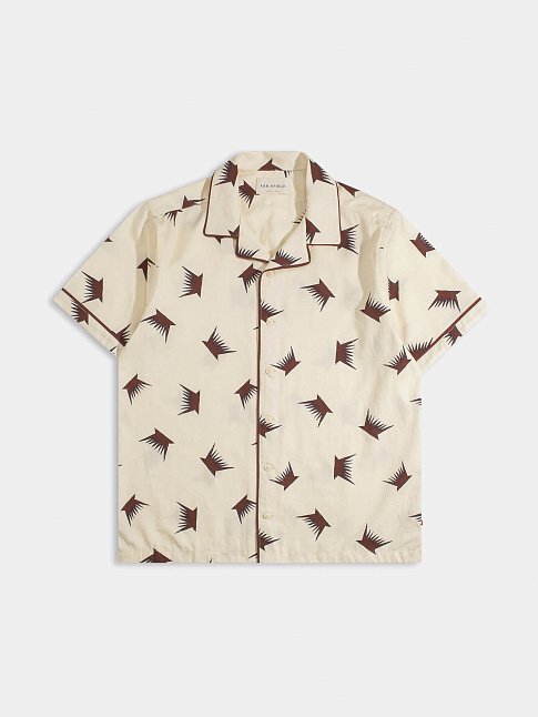 Рубашка STACHIO VULCANO PRINT (размер M, цвет Бежевый)