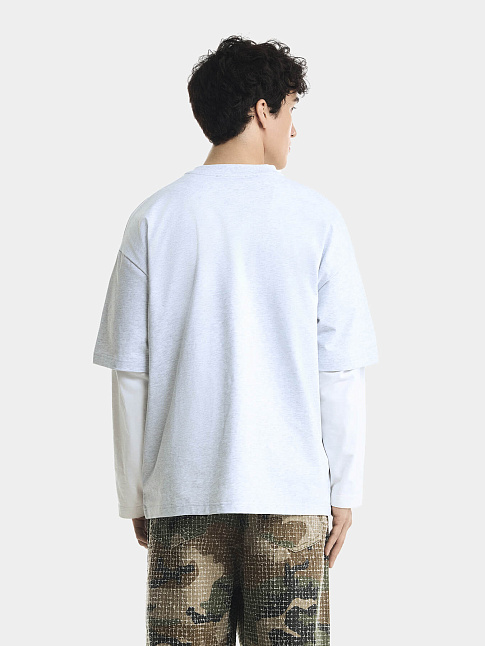 Футболка COUR DE LA MAISON (размер L, цвет Серый)