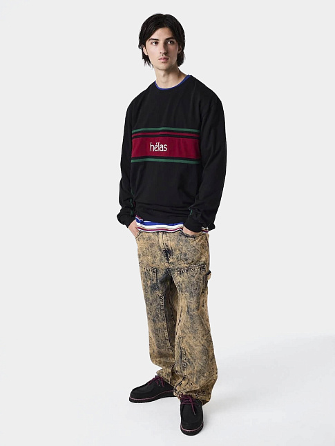 Лонгслив CLINT (размер L, цвет Черный)