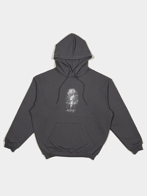 Худи IN THE FOREST (размер M, цвет Темно-серый)