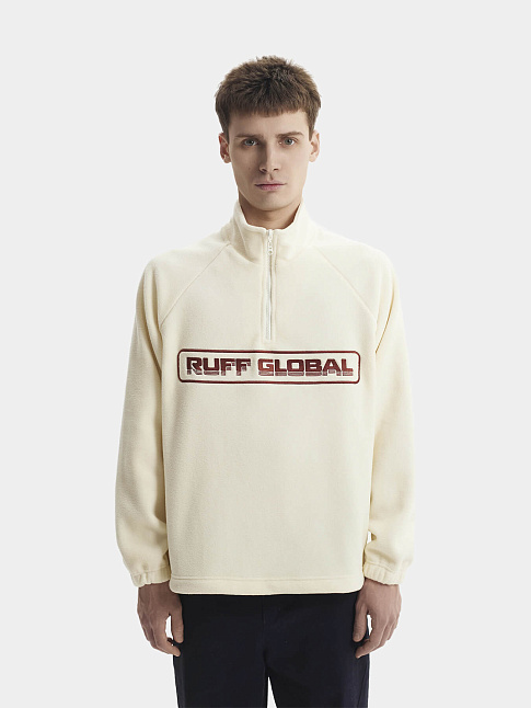 Толстовка HALFZIP FLEECE (размер M, цвет Бежевый)