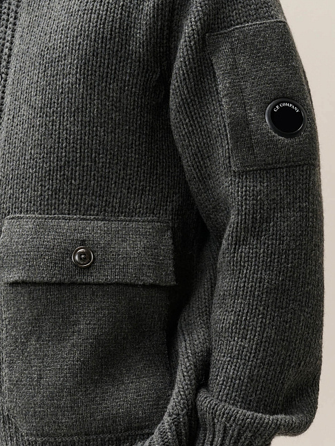 Свитер LAMBSWOOL LENS BUTTON (размер L, цвет 978)