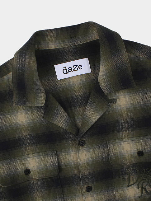 Рубашка RAW LOGO (размер XXL, цвет Зеленый)