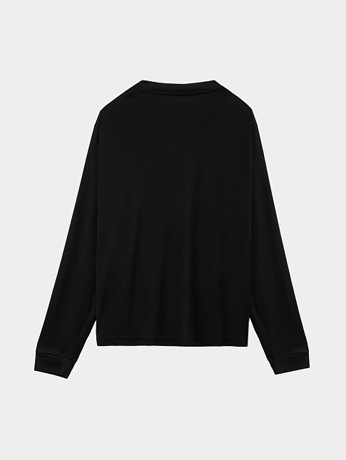 Лонгслив LINE LOGO (размер XL, цвет Черный)