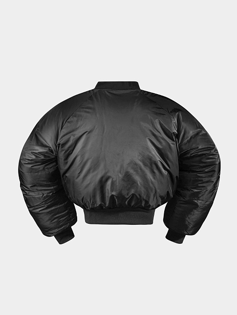 Бомбер ABC (размер M, цвет Черный)