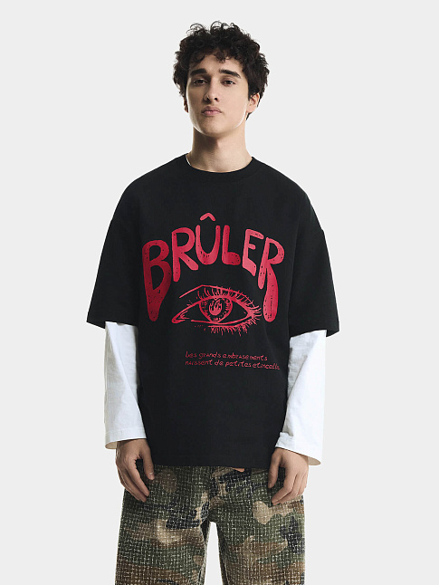 Футболка EYE (размер S, цвет Черный)