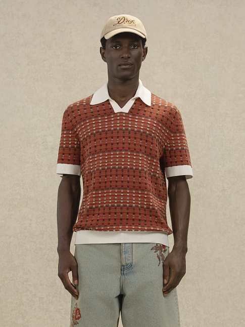 Поло MAILLE COOGIE (размер XXL, цвет Красный)