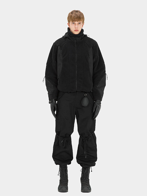 Куртка SPOTIFKA LIGHT FLEECE (размер S, цвет Черный)