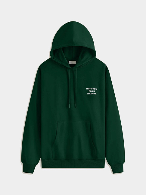 Худи SLOGAN (размер L, цвет Темно-зеленый)