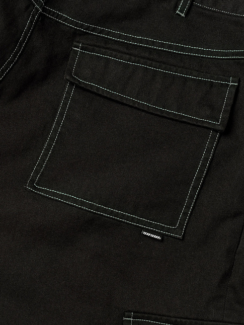 Шорты CONTRAST STITCH CARGO (размер M, цвет Черный)