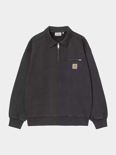 Свитшот HALF ZIP DETROIT (размер L, цвет Черный)