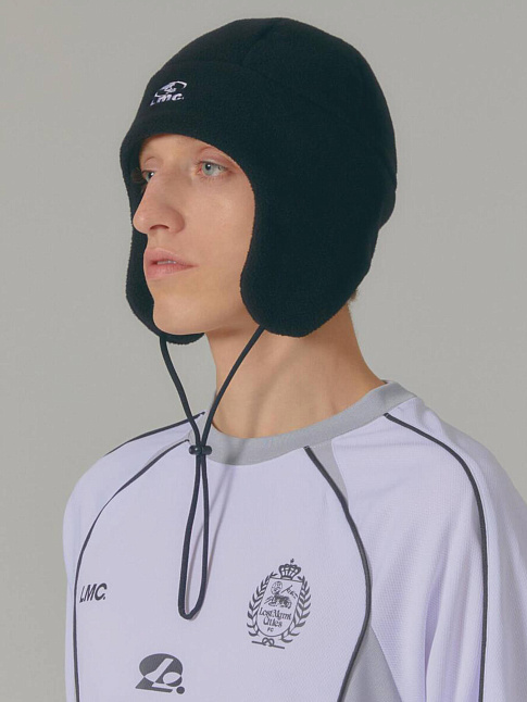 Шапка OVAL GLOBE FLEECE EARFLAP (размер one size, цвет Черный)