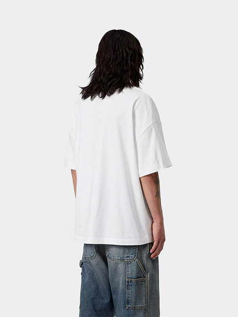 Футболка LINK SCRIPT (размер XL, цвет Белый-Черный)