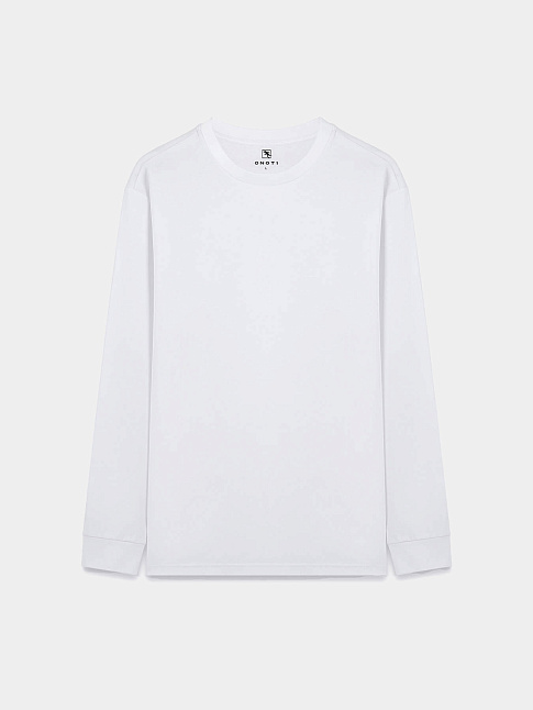 Лонгслив BASE ICON (размер XL, цвет Белый)