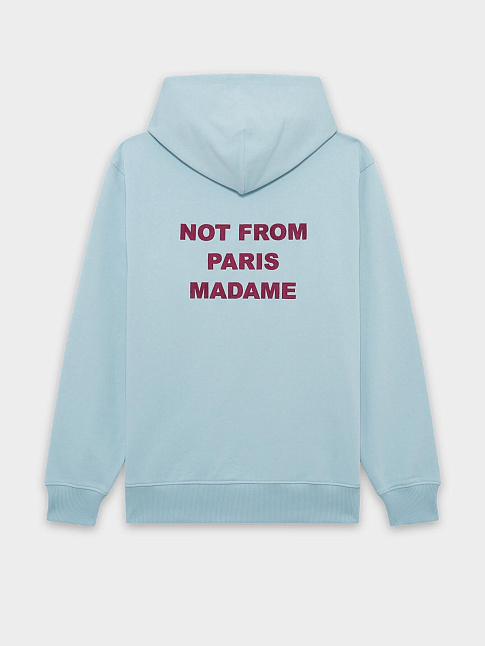 Худи SLOGAN (размер L, цвет Голубой)