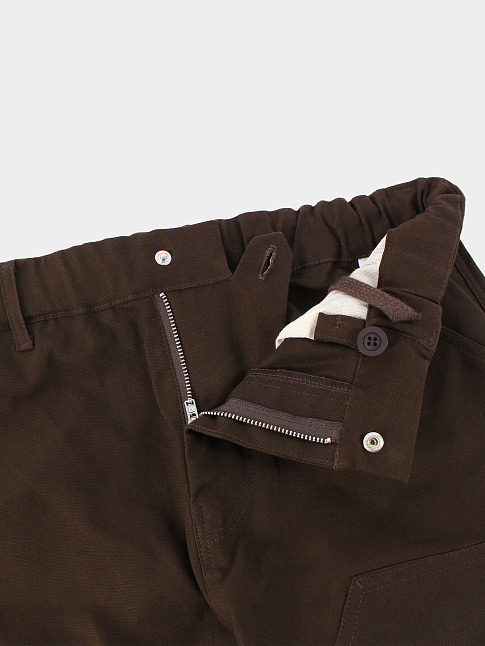 Брюки LOGO WORK (размер S, цвет Коричневый)