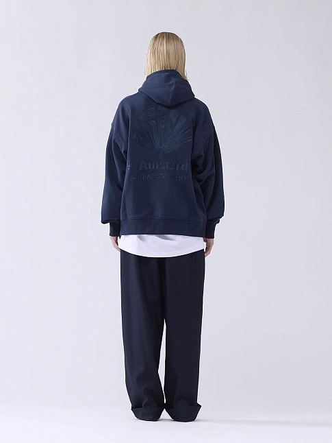 Худи LOGO ZIP-UP (размер M, цвет Синий)