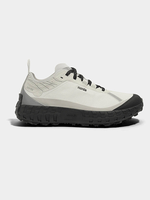 Кроссовки 001A (размер 46, цвет Бежевый-Серый)