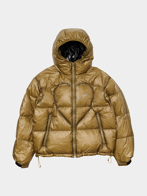Пуховик LOVEPUFFER 2.0 (размер XS, цвет Коричневый)