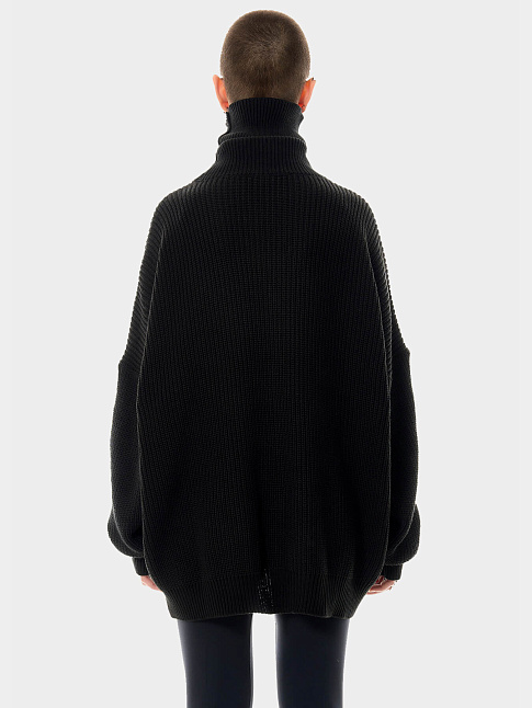 Свитер CHAINMAIL TURTLENECK (размер S, цвет Черный)