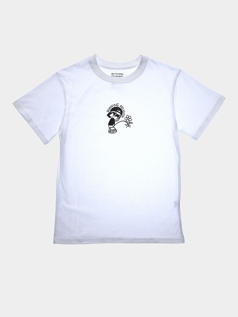 Футболка FLOWER BOY (размер S, цвет Белый)