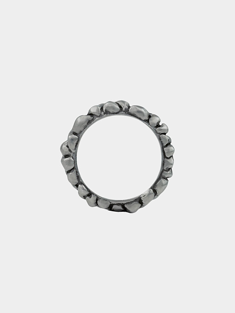 Кольцо BOULDER (размер 15, цвет Серебряный)