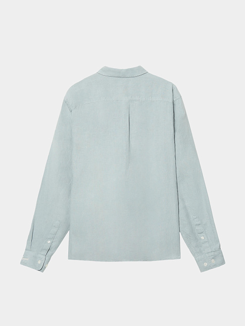 Рубашка LINEN BOXY (размер M, цвет Голубой)