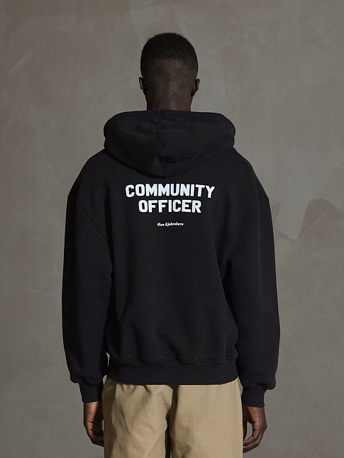Худи OFFICER PRINTED (размер XXL, цвет Черный)