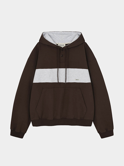 Худи HORIZON DOUBLE COLOR (размер M, цвет Коричневый)