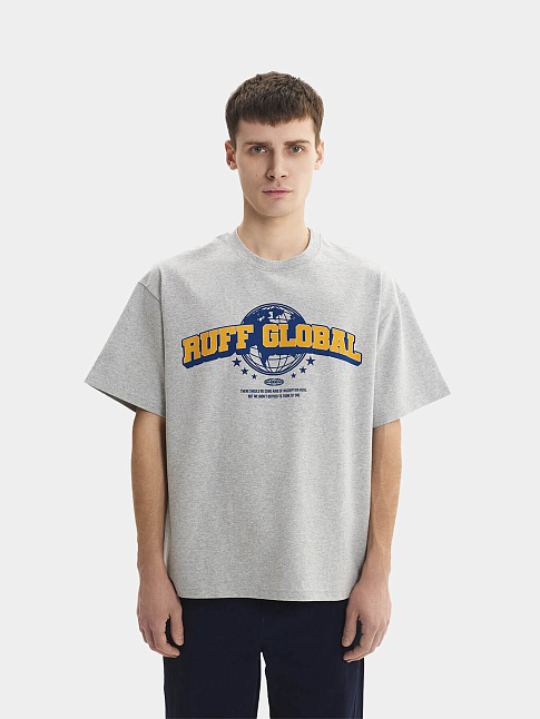 Футболка WORLDWIDE (размер M, цвет Серый)