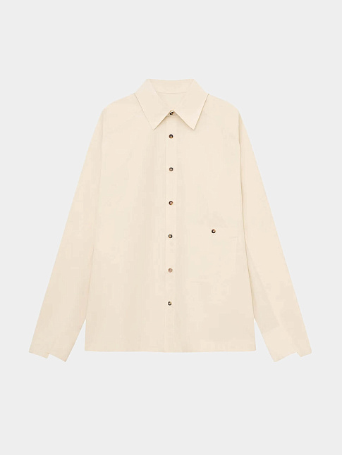 Рубашка RAGLAN OVERSHIRT (размер L, цвет Бежевый)