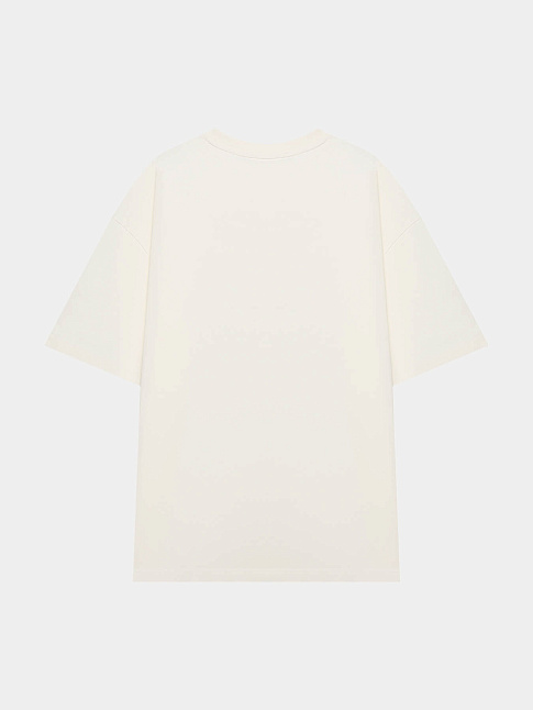 Футболка LOGO DE BASE 02 (размер XL, цвет Белый)