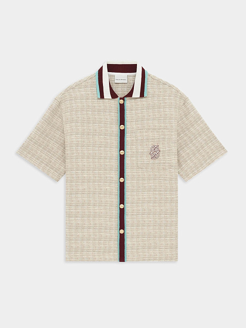 Рубашка EN TWEED D MIROIR (размер M, цвет Бежевый)