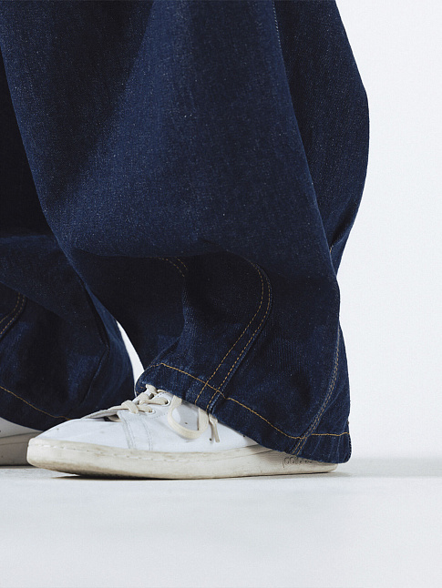 Джинсы RIGID INDIGO DENIM BALLOON (размер L, цвет Синий)