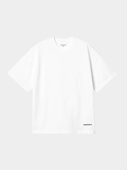 Футболка LINK SCRIPT (размер XXL, цвет Белый-Черный)