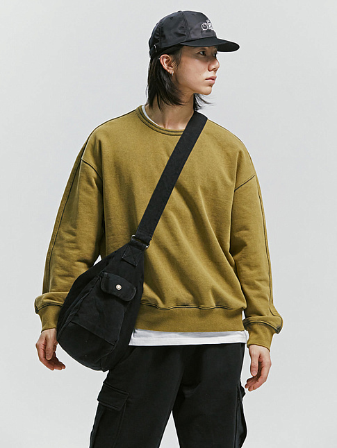 Сумка HEAVY CANVAS SHOULDER (размер one size, цвет Черный)