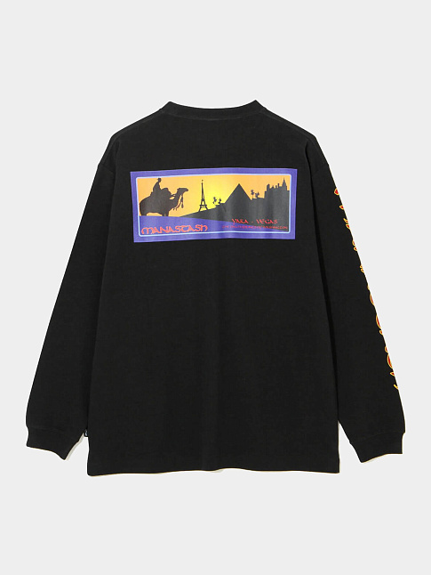 Лонгслив HEMP YAKA-VEGAS (размер S, цвет Черный)