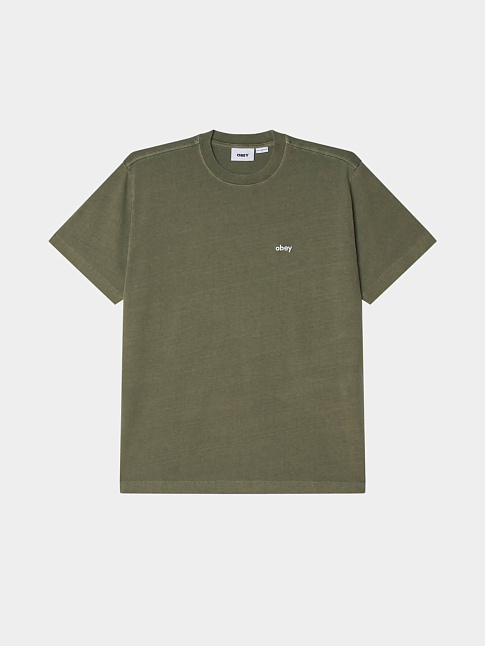 Футболка LOWERCASE PIGMENT (размер M, цвет Зеленый)