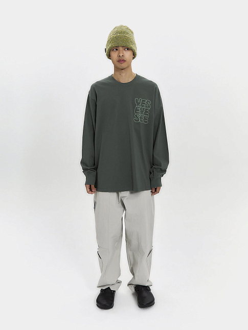 Лонгслив C-LOGO (размер XL, цвет Хаки)