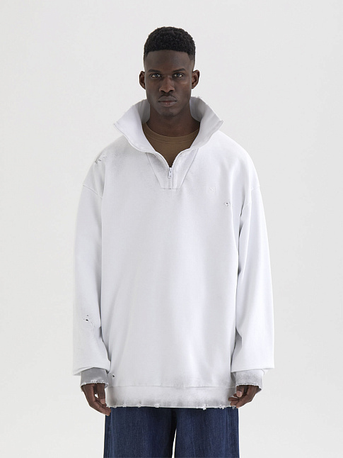 Свитшот MOSCOW 1995 (размер L, цвет Белый)