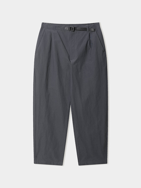 Брюки ONE TUCK TAPERED ANKLE (размер XL, цвет Темно-серый)